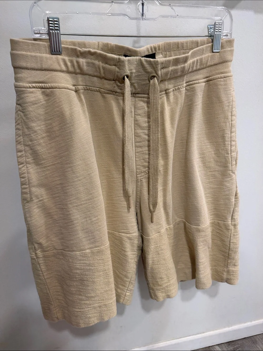 CSG. Men's Tan Cotton Blend Shorts - Casual Comfort